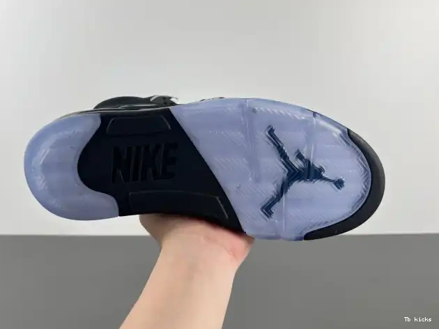 Rep TBK 5 Air Reimagined Metallic HF3975-001 Black Jordan 0615